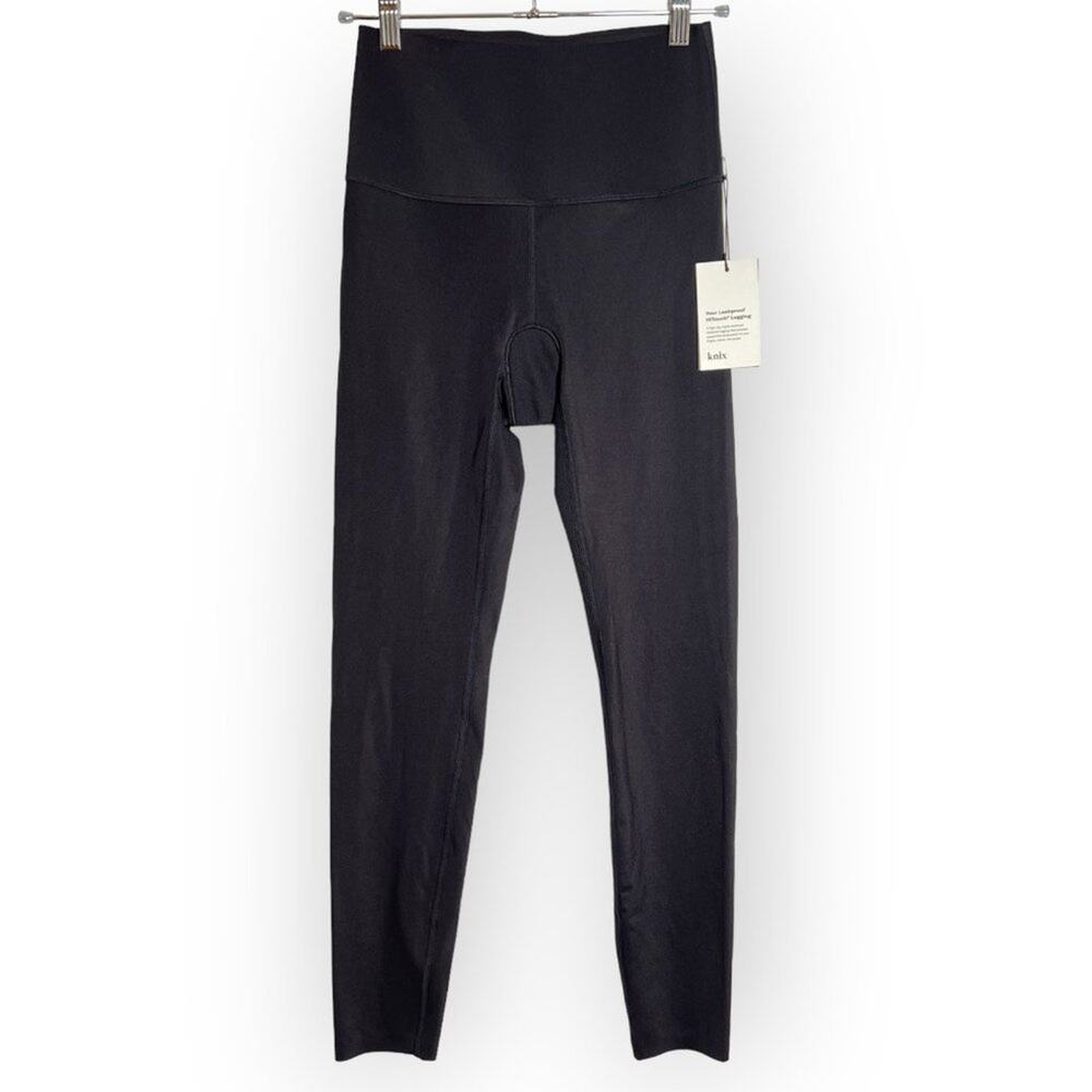 Knix HiTouch 3D Go With The Flow Leakproof Leggings S Black NWT